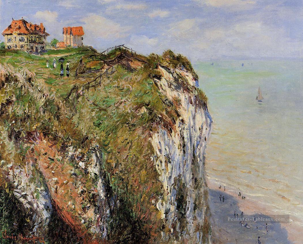 La falaise de Dieppe Claude Monet Peintures à l'huile
